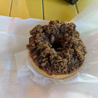 Zucchini bread donut at Brewnuts in Cleveland