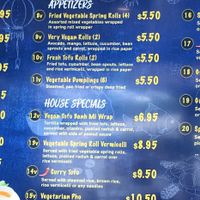 Menu at Pho Ever in Newark