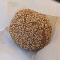 Sesame ball at Bahn Mi Coda in Albuquerque