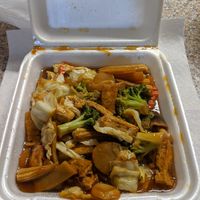 #129C to go, comes with white rice at Pho Country in Carson City