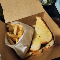 Patty melt with fries at 3 Dot Dash in Tampa