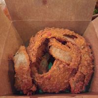 Onion rings  at 3 Dot Dash in Tampa