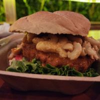 Buff Mac Chik’n Sandwich   at 3 Dot Dash in Tampa