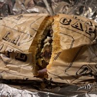 Breakfast sandwich  at LA Cafe in Los Angeles