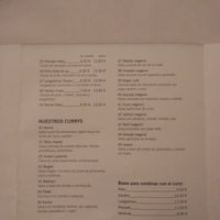 Menú - Página 3 at Omkara in Cartagena