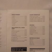 Menú - Página 5 at Omkara in Cartagena