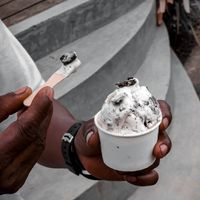 Vegan Cookies and cream  at The Doctor's House in Matara