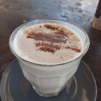 spiced chai latte at The Doctor's House in Matara
