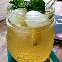 Homemade mint lemonade at Café Tinki in Neuss