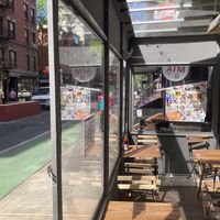 Outdoor dining  at Saigon Shack in New York City