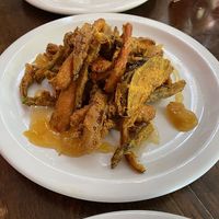 Vegetable Pakora at Malabar Restaurant in Santa Cruz