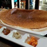 dosa at Malabar Restaurant in Santa Cruz