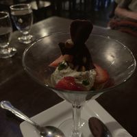 Dessert at Malabar Restaurant in Santa Cruz