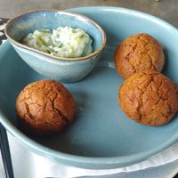 Falafel at Lexis Healthy Eatery in Modderfontein