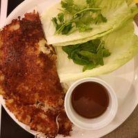 Vietnamite vegan pancake at VIET KITCHEN in Barcelona