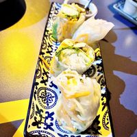 Vegan spring rolls at VIET KITCHEN in Barcelona