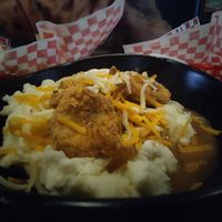 $10 vegan mashed potato and chicken nuggets special at Osoyami Bar and Grill in Honolulu