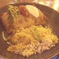 Spicy veggie burrito at Mex Y Go in Valencia