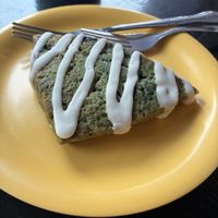 Blueberry Lemon Scone at Steel City Coffeehouse and Brewery in Phoenixville