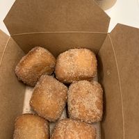 Vegan Beignets (made by Milk Money) at Westside Identity Coffees in West Sacramento