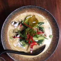 Thai green curry!  at Thai Rock in Sydney