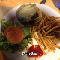 Diablo Burger at Saturn Cafe in Santa Cruz