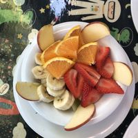 Fruit bowl at Saturn Cafe in Santa Cruz