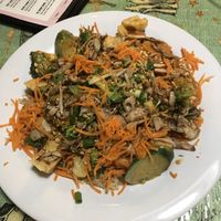 Peanut vegetables at Saturn Cafe in Santa Cruz