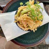 Side of kimchi at Wine & Reason in Worthing