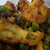 Fantastic aloo muttar simple and nice  at Downtown B's in Tokyo