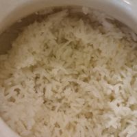 Proper basmati rice  at Downtown B's in Tokyo