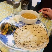 Whole wheat chapatis at Downtown B's in Tokyo