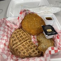 Half gone but so delicious  at ITSO Vegan in Grand Prairie