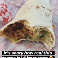 Soooo yummy!!! at ITSO Vegan in Grand Prairie