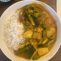 Red Thai Curry  at Tafarn Morlais in Llanelli