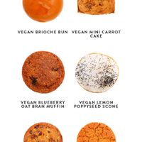 Vegan baked goods on menu as of 3/2019 at Röckenwagner in Los Angeles