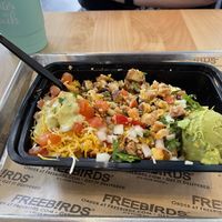 Build a bowl at Freebirds World Burrito  in San Marcos