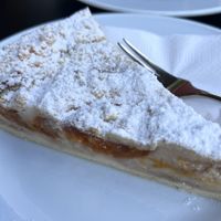 apricot cake  at Vitra Haus Cafe in Weil Am Rhein