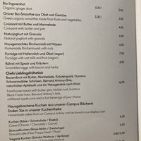 Frühstücksoptionen  at Vitra Haus Cafe in Weil Am Rhein