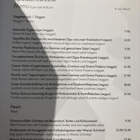 Menü   at Vitra Haus Cafe in Weil Am Rhein