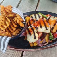 Halumi sweet chilli at The Devonshire Arms in Coventry