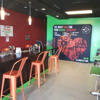 Spacious seating at Clean Eatz in Beaufort