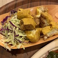 Deep fried tofu starter  at So Vegan - Gateway Ekkamai in Bangkok