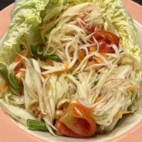 Mango salad   at So Vegan - Gateway Ekkamai in Bangkok