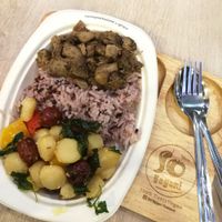 Delicious and simple dish at So Vegan - Gateway Ekkamai in Bangkok