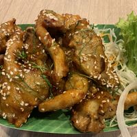 Curry fried mushrooms at So Vegan - Gateway Ekkamai in Bangkok