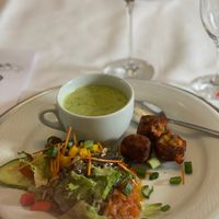 Special vegan meal for a group of 20. Appetizer plate  at Schwarzer Adler - Maybe closed in Moers