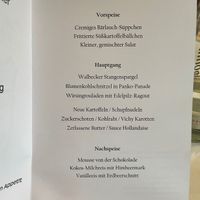 Special vegan birthday menu for group of 20. The owner is incredibly accommodating!  at Schwarzer Adler - Maybe closed in Moers