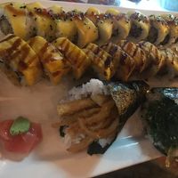 Vegan sushi  at Temari Sushi in Willemstad