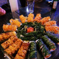 Delicious vegan sushi :) at Temari Sushi in Willemstad